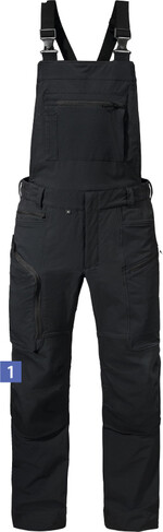 Das Modell von Schöffel Pro: Maschine Latz mit Knieschutz