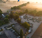 Die 20.000 m² reichen mittlerweile kaum noch aus, um den gesamten Fuhrpark aufzunehmen.