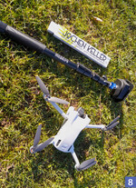 Die Drohne gehört zu Kellers wichtigsten Werkzeugen.