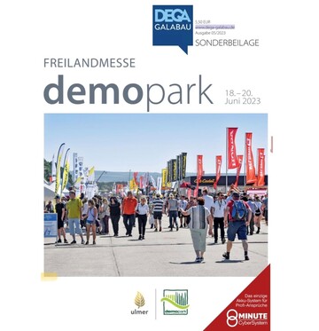 Die Sonderbeilage zur demopark 2023 kann jetzt auch digital genutzt werden.