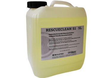 Das Dekontaminationsmittel Rescueclean S1 von SKYLOTEC ttet auch 99,99 Prozent aller bisher bekannten Coronaviren ab.
