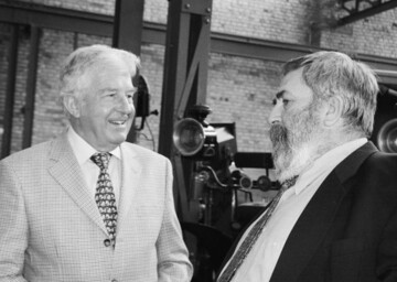 Werner Molitor (links) mit seinem ehemaligen Kollegen Helmut Fath