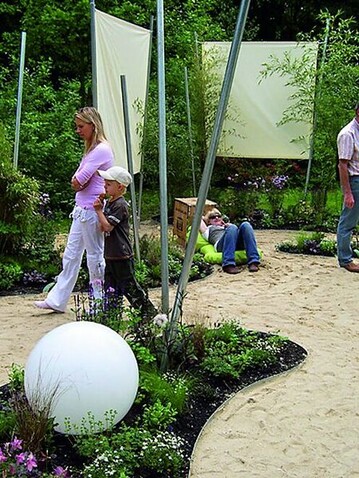 Raum fr Entspannung: Sommernachtslounge	