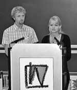 Erhielten den Förderpreis: Eggo Borchers und Ariane Schuster