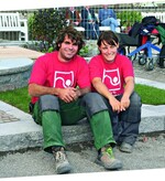 So seh’n Sieger aus: Melina Kasper und Sebastian Buck aus 
Baden-Württemberg sind Cupsieger 2007