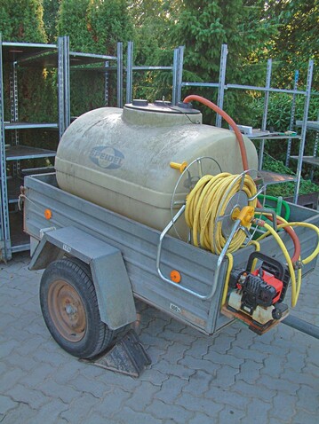Wasserfass mit 1000l Fassungsvermgen