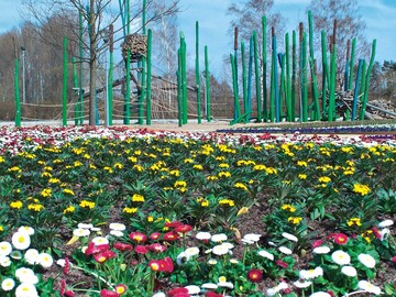 Viel Raum zum Spielen fr die kleinen Besucher bietet der «Neue Park Rietberg-Neuenkirchen»