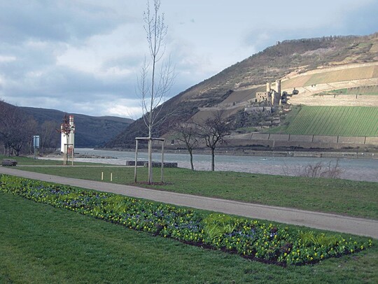 Das Ausstellungsgelnde der dritten rheinland-pflzischen Landesgartenschau liegt direkt am Ufer des Rheins