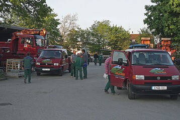 Bei Brucker in Malterdingen sind sptestens um 7 Uhr alle vom Hof