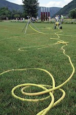 Mobile Bewässerungsanlage auf der Landesgartenschau Bingen