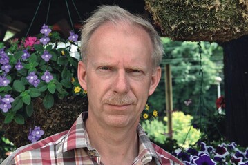 Wolfgang Patczowsky leitet die Pflegearbeiten auf der Landesgartenschau in Bingen