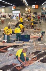 Der bundesweite Berufswettbewerb wird in der Halle 2 ausgetragen