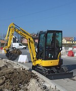 Minibagger PC26MR von Komatsu