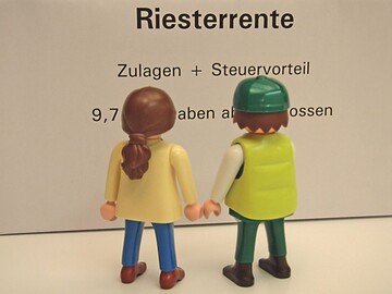 Wird vom Staat subventioniert: die Riesterrente