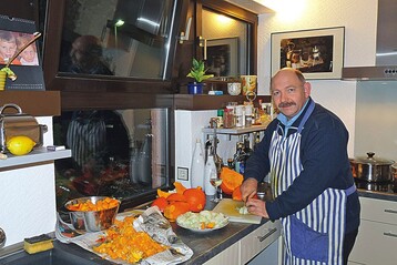Qualitativ gute Zutaten, einfach, aber raffiniert zusammengestellt  dies gilt fr die Grten von Diehlmann, trifft auch auf sein Hobby zu, das Kochen