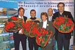 v.l.: Claus-Dieter Stoldt, Ulf-Heinrich Krohn, Angelika Steffen, Axel Huckfeldt, Hans-Werner Münster