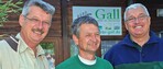 Ein echter Familienbetrieb: Siegfried, Peter und Eberhard Gall sind die Gebr. Gall