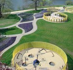 „Gefangen im Blütennetz“ die Themengärten auf der Marstallhalbinsel