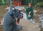 Seit April 2008 macht Tobias Domroes den Zuschauern von RTL mein Garten den Landschaftsgärtner