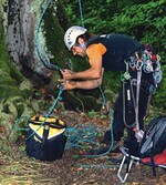 Sieger Gregor Hansch; letzte Sekunden beim Wettkampf