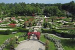 Anspruchsvolle Parkanlage: Rosengarten in dem BuGa85-Nachfolgepark „Britzer Garten“