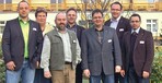 Stefan Neumann (l.) und Rüdiger Geffert (3. v. r.)