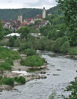 Kern der Gartenschau Horb ist der renaturierte Neckar.