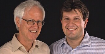Karlheinz Rcker (l.)