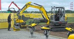 Moderne Verdichtungstechnik präsentierten die Hersteller auf der demopark 2011 in Eisenach, hier: Wacker Neuson