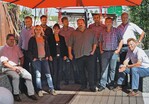 Von links: Stefan Weiß, Ueli Leuthold, Anne Gottfried, Martin Müller, Anja König, Ulrich Heft, Jochen Helmreich, Christian Albrecht, Martin Frick, Bruno Müller, Michael Schmahl