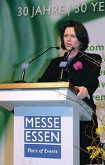 Die Eröffnungsrede hielt Ministerin Ilse Aigner.