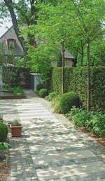 5 Dank guter Material- und Pflanzenverwendung ist ein schöner Raum mit harmonischen Proportionen entstanden (Entwurf: JKL, Hamburg).