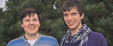Christian Wening (links) und Jonas Bergner