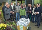 15000 Gartenschaubesucher hatten am Gewinnspiel der baden-württemberger Landschaftsgärtner teilgenommen.