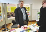 Der Verlag als Arbeitgeber – dafür warb DEGA-Redakteur Christoph Killgus auf der Unternehmermesse in Osnabrück.
