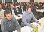 2 Volles Haus: Trotz schwieriger Themen war die Aula Am Krümpel bei den Baubetriebstagen gut besucht.