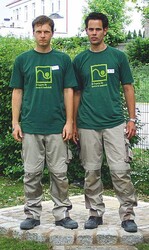 1 Tim Bracht und Christoph Jacobs siegten auf der LaGa in Prenzlau