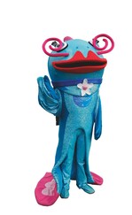 4 Ein Maskottchen mit Bezug zur Havel: Wilma Wels ist bei den Bürgern beliebt.