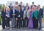 Die Gartenschauen in Rheinland-Pfalz gehen weiter, versprach Ministerpräsidentin Malu Dreyer (Mitte) beim Besuch in Landau.