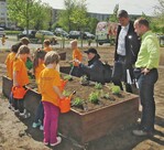 Frühe Werbung für den Garten