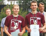 1 Hamburger Landesmeister und Gesamtsieger des Cups Nord: Dominik Kruse und Philipp Hakenes