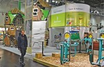 Fast alle namhaften Anbieter von Spielplatzgeräten zeigten auf der FSB in Köln Flagge.