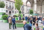 3 Zum Abschluss war Umweltministerin Ulrike Scharf auf dem Münchner Odeonsplatz.