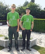 2 Jannes Pundt und Hannes Witte starten für den Nordwesten in Nürnberg.