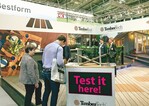 1 Belagssysteme aus Holz und WPC waren auf der BAU ein großes Thema.
