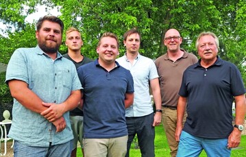 Fhrungs-Team aktuell und in Zukunft: Jens Keppler, Sven Hhne, Hannes Keppler, Holger Hhne, Andreas Keppler,
Hartmut Hhne