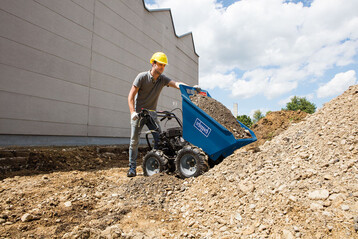 Allrad-Minidumper von scheppach