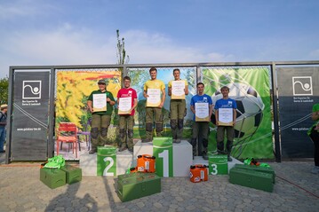 die drei Siegerteams des baden-wrttembergischen Cups