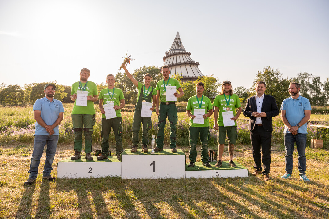 Die Siegerdes Landschaftsgrtner-Cup
2023 Sachsen-Anhalt