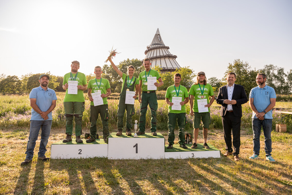 Sieger des LandschaftsgärtnerCup 2023 gekürt DEGA GALABAU das